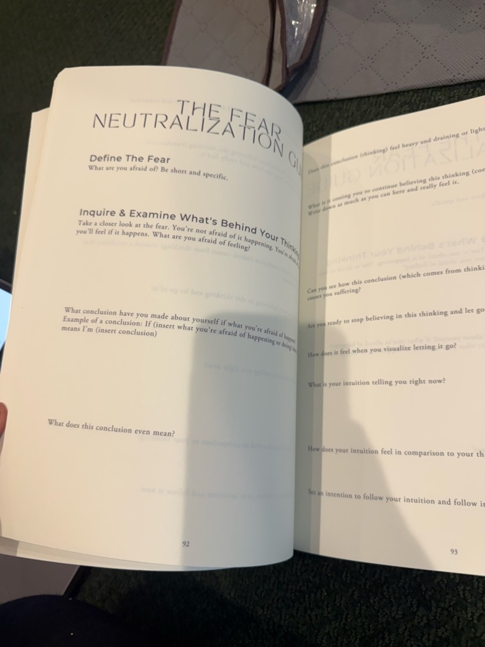 Healing Anxiety & Overthinking Journal & Workbook by Joseph Nguyen - White Cover - Picture 5 of 6